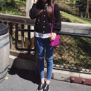 Pearl beaded cardigan